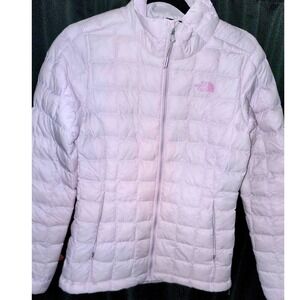 The North Face Womens Thermoball Eco Jacket Lavender Fog Puffer Size XS